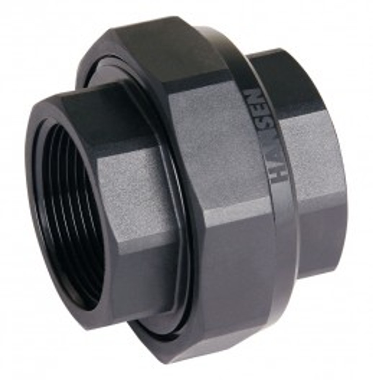 Barrel Union 2" or 50mm BSP Thread - Hansen - Nyglass (Glass Reinforced Nylon)