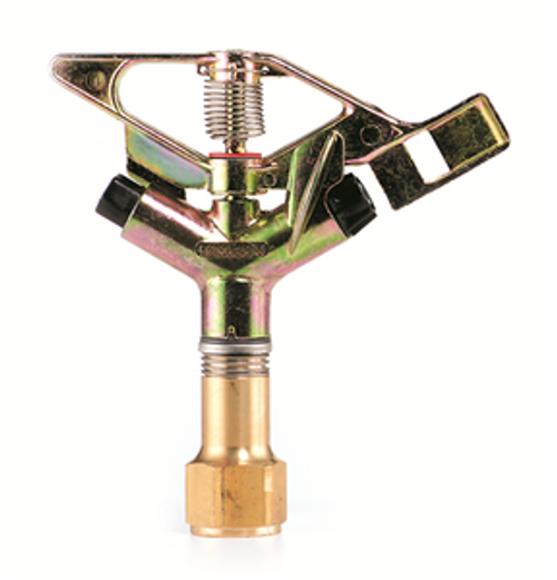 Monsoon 1" female BSP inlet Sprinkler, full circle and 5.6mm front and 3.2mm rear nozzles
