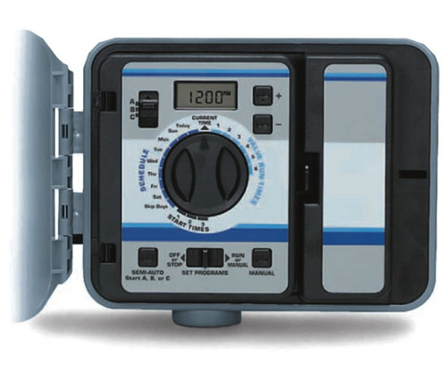 Raindial 12 valve controller - Outdoor style in weatherproof enclosure - NEW VERSION