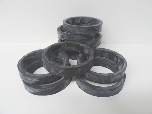 3" or 75mm FL Medium-Drain Vee Rubber