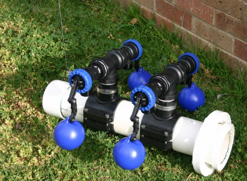 150mm Flanged "Multi-Float" Float Valve Unit with 6x Maxflo Valves Capable of 1,800 L/min at up to 10 Bar.