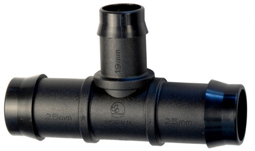 Reducing Tee, 25mm x 19mm Branch