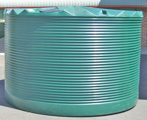 27,000 Litre Round Poly Tank- corrugated profile 27,000 Litre Round Poly Tank- corrugated profile