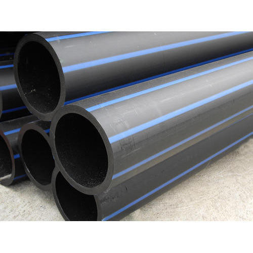 25mm PE100 PN12.5 Metric Polyethylene Pipe - Blue Stripe - 200m Coil