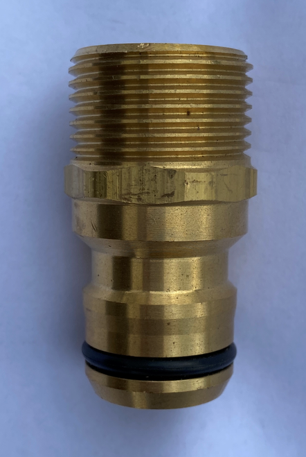 3/4" Brass Male Threaded Adaptor x 18mm "High-Flow" Click-On