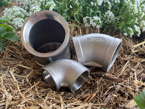 Elbow, 20mm (3/4") 316 Stainless Steel with BSP Female Threads