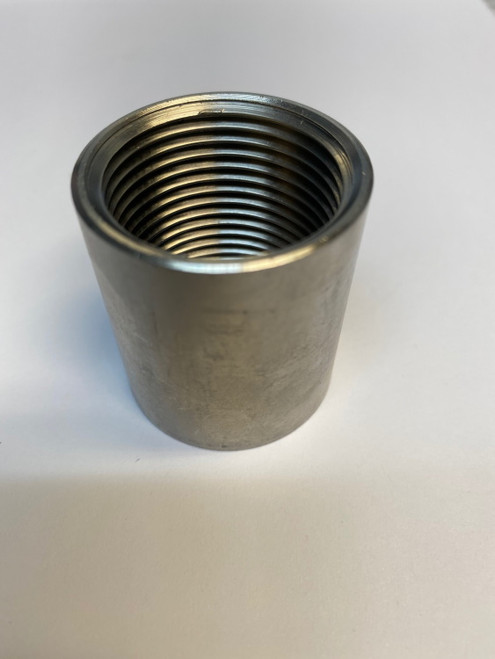 Socket, 75mm (3") 316 Stainless Steel with BSP Female Threads
