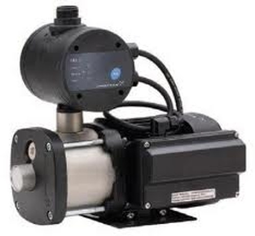 Grundfos CMB-SP 3-28 Single Phase Automatic Pressure Pump with stainless steel pump end and run-dry protection. 40 L/Min @ 225 kPa. (0.5 kW)