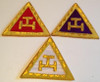  Royal Arch Tau  Badge Small