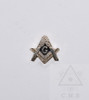 Masonic Lapel Pin  Square & Compass 