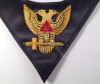 Scottish Rite Cravat 32nd Wings Up    Hand Embroidered 