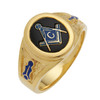 3rd Degree Masonic Gold Ring10