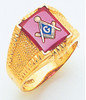 3rd Degree Masonic Gold Ring29