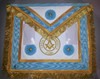  Centennial Trim MM Apron  with  Fringe & Lodge Badge