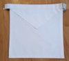 Masonic White Cotton Apron