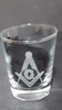 Engraved Shot Glass with Sq & C 