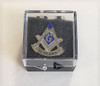 Masonic Anniversary  5 Year Lapel Pin           Silver