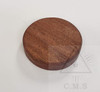 Walnut Chairman's Gavel Engraved with Square & Compass Plus Sounding Block