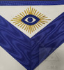 Texas Master Masons Apron with Eye  Real Leather & Hand Embroidered         style  T44