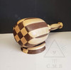 of Unique  Masonic Presentation Gavel with Sounding Block -2    Mosaic Pavement