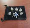 Masonic Silver Cufflink Set