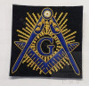 sew on Masonic patch