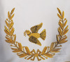 Grand Lodge of New York  Grand Deacons  Apron   Hand Embroidered