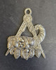   officers jewel   Dove  color Silver  New  Discontinued line