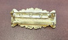  JEWEL TOP  BAR WITH WREATHING    GOLD FINISH