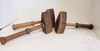 Set of Three  Walnut Gavels in a  Walnut Wood Presentation  Box