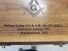 Masonic Altar Bible (V.S.L) in Walnut Presentation Box