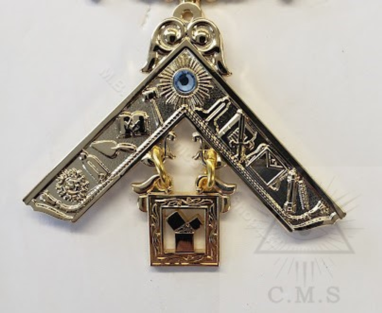 Past Master Breast Jewel-with Austrian Crystal