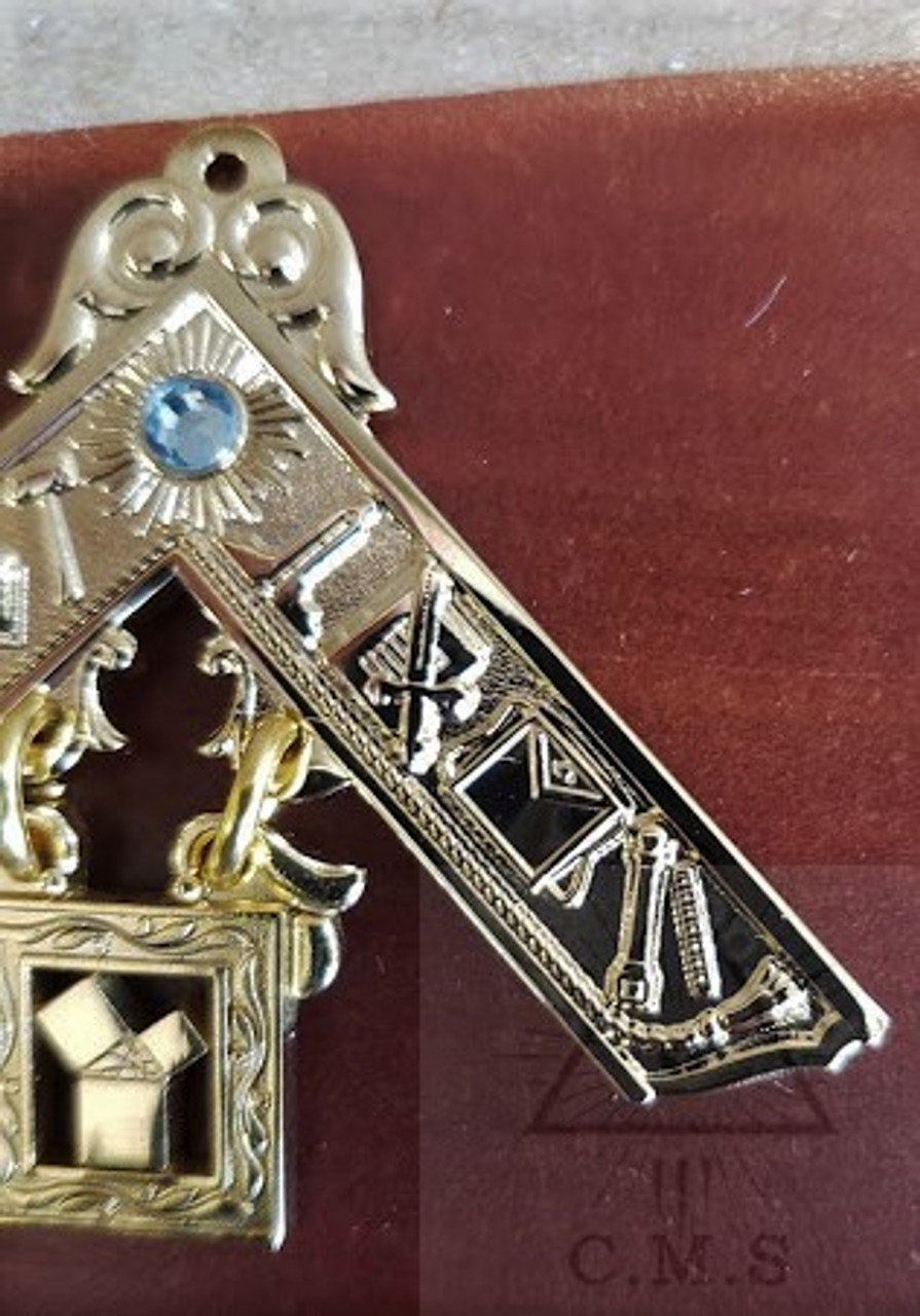 Past Master Breast Jewel-with Austrian Crystal