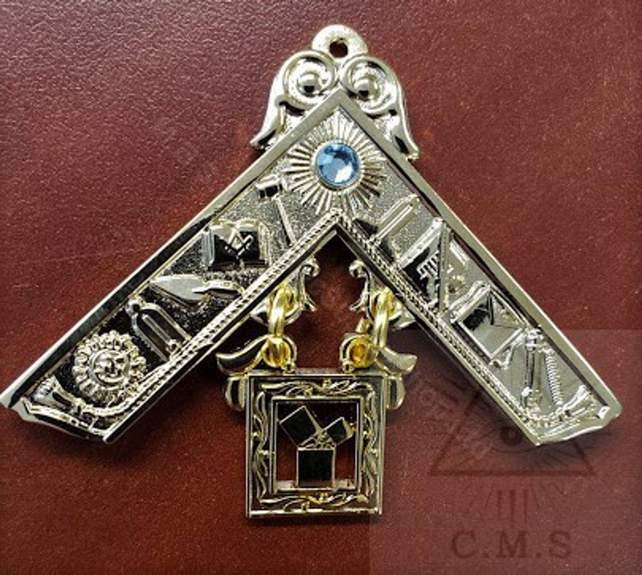 Past Master Breast Jewel-with Austrian Crystal