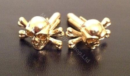 Gold Skull Cufflinks 2025