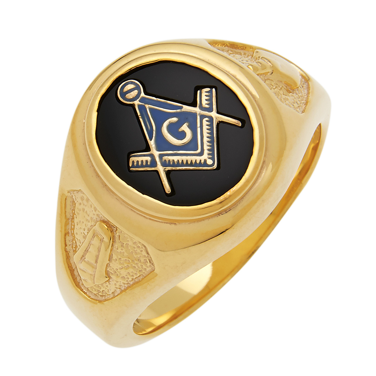 Master Mason Blue Lodge Ring - Ancient Free and Accepted Masons Blue |  Bricks Masons