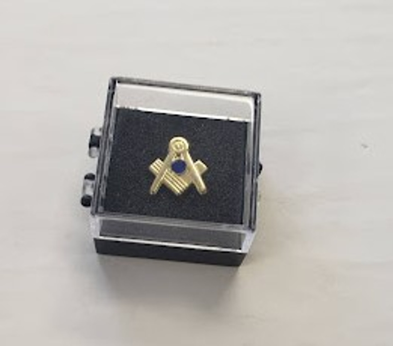 Square & Compass Micro Lapel Pin 