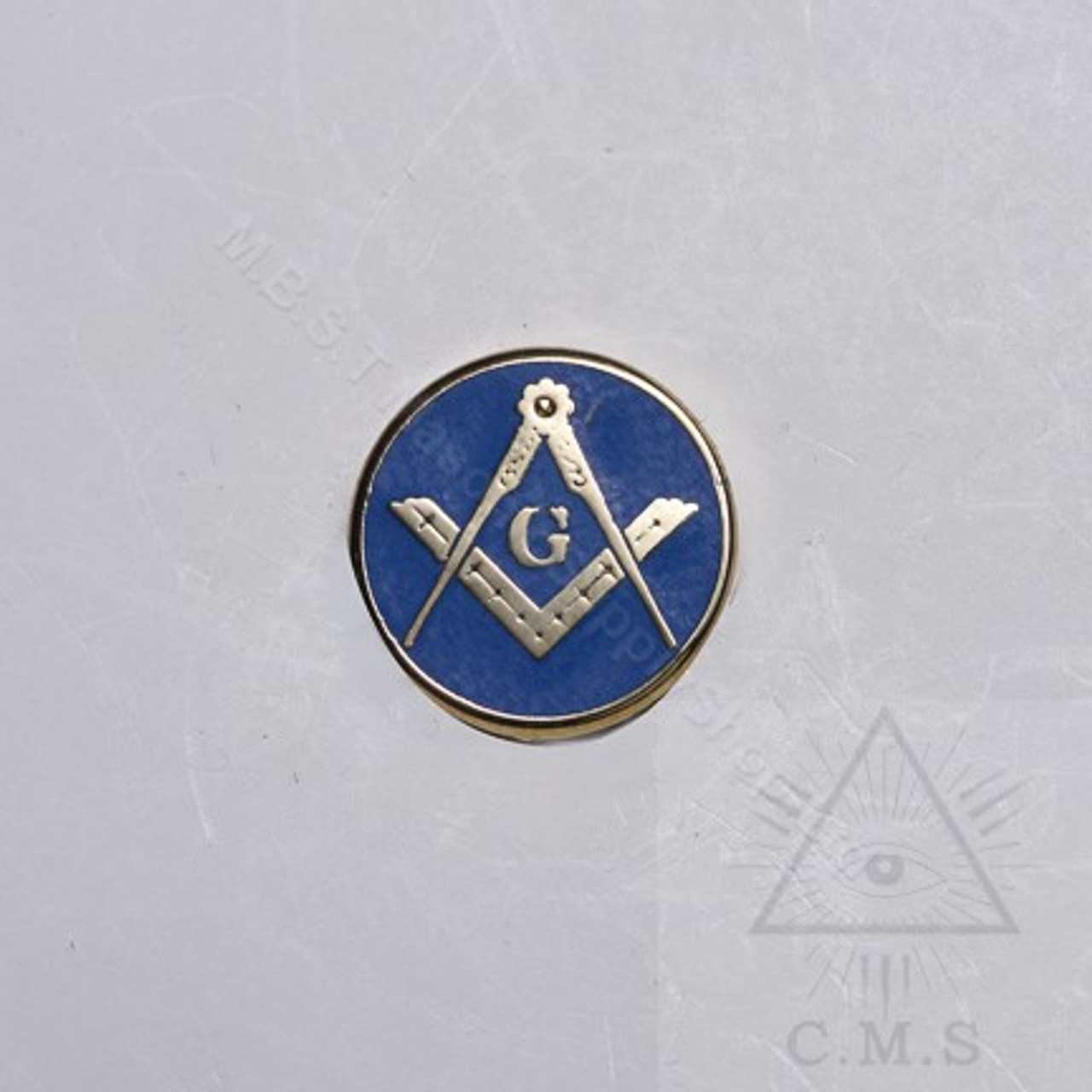 Square & Compass Micro Lapel Pin 