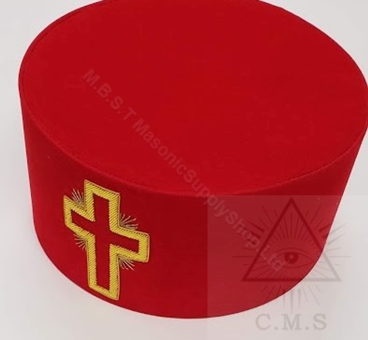 Knight Templar Hat Passion Cross Gold