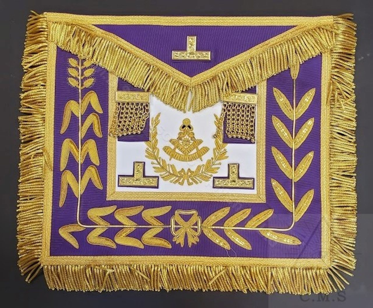 Grand Lodge Apron Style 31 Custom made to order hand embroidered