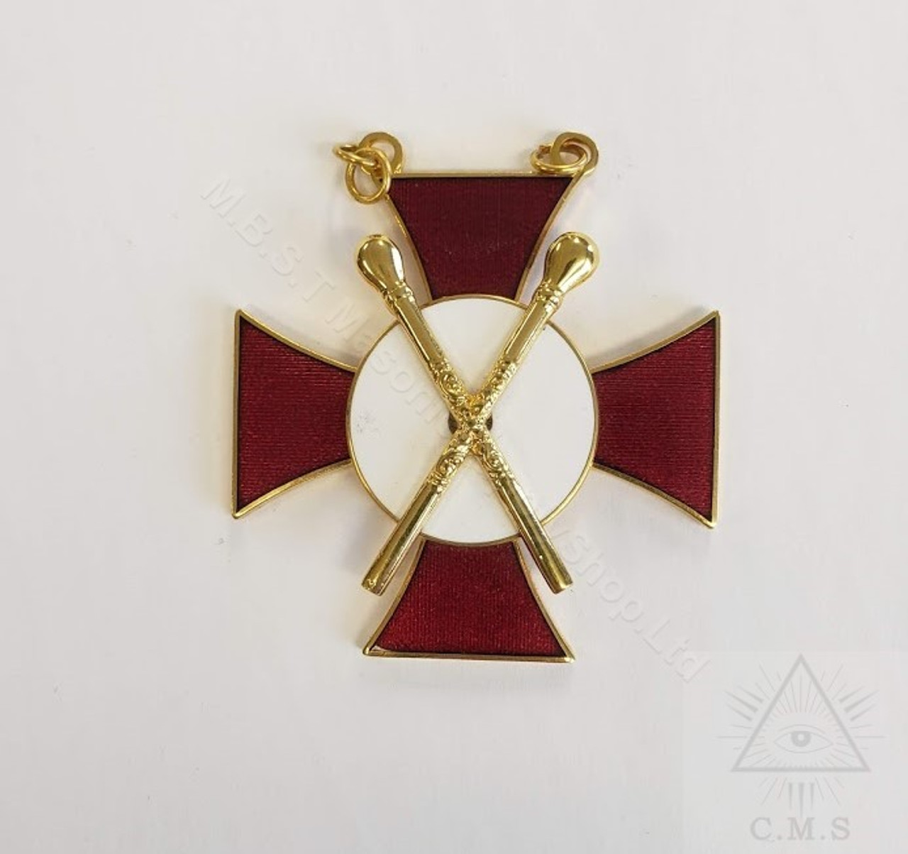 NEW masonic regalia-MASONIC JEWELS-MASONIC KNIGHTS TEMPLAR PRECEPTOR CAP BADGE 