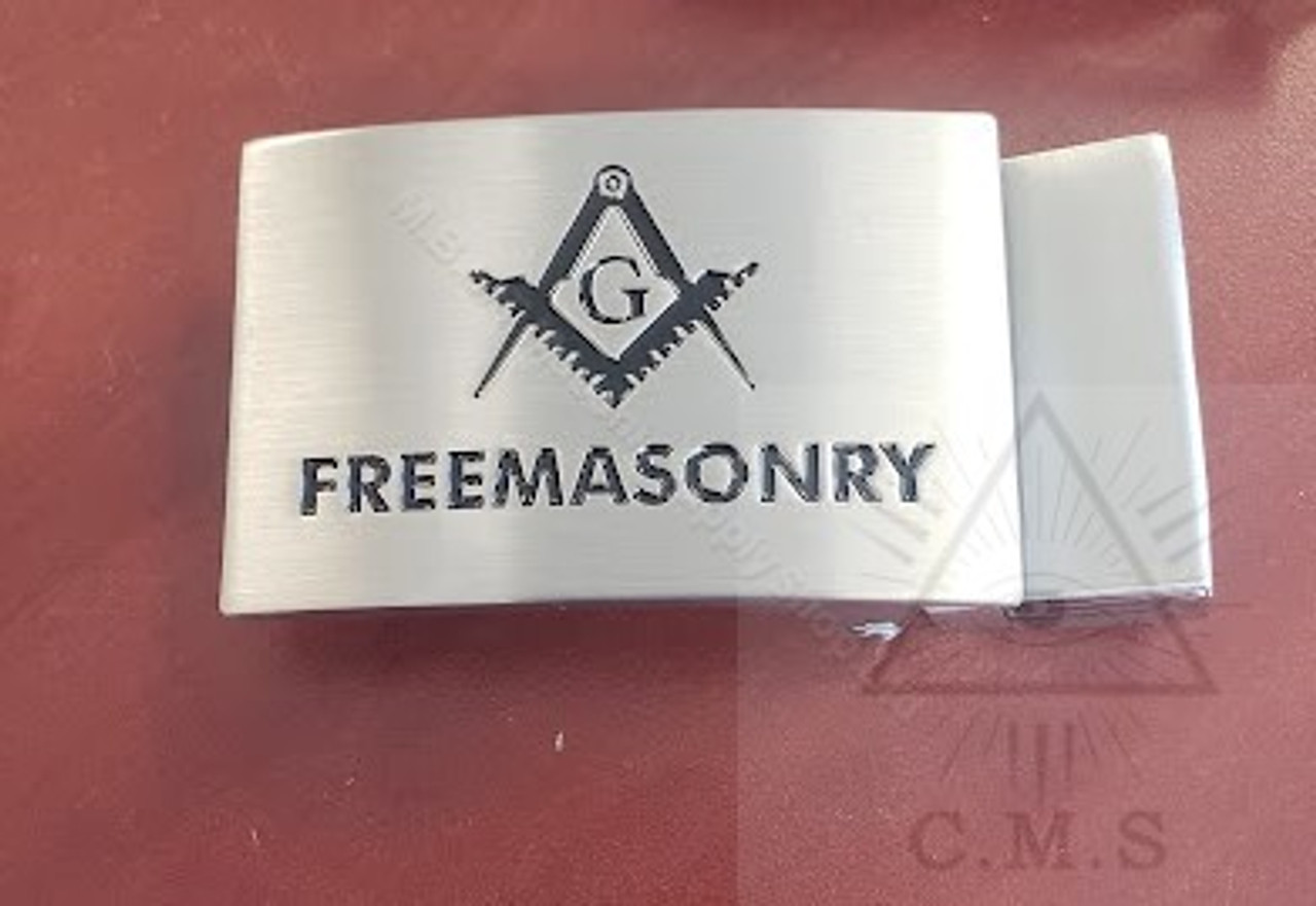 Masonic Reversible Men's Belt