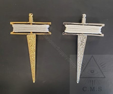 Masonic Skerrit 
available in Gold or Silver finish
