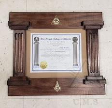 Masonic Certificate Frames