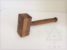 Mahogany Thor Masonic gavel