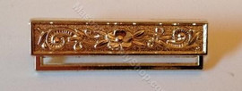 JEWEL  SCROLLED TOP BAR  GOLD