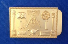 Masonic Money Clip