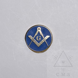 Blue  Masonic lapel Pin