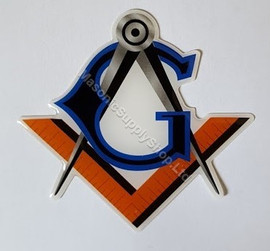 Masonic Car Decal