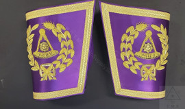 Masonic Grand Lodge Cuffs  Gauntlets 